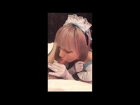 ❤️ Japanese Idol [mayuka], Franse diensmeisie kostuum, deel 1, blowjob en ruk af met lotion ️❌ Mooi pornografie by ons ️❤