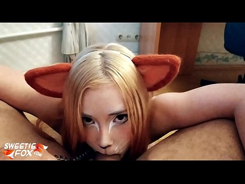 ❤️ Kitsune sluk piel en kom in haar mond ️❌ Mooi pornografie by ons ️❤