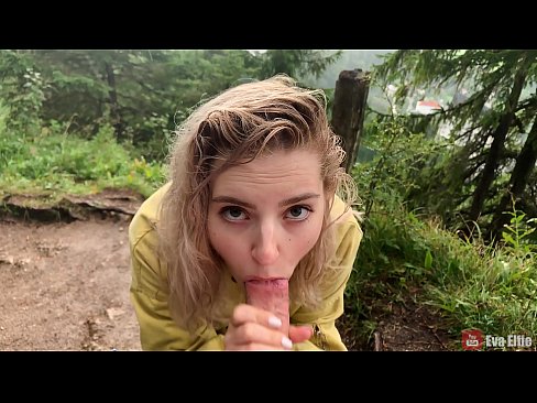 ❤️ Meisie sluk cum na 'n openbare blowjob - Eva Elfi ️❌ Mooi pornografie by ons ️❤